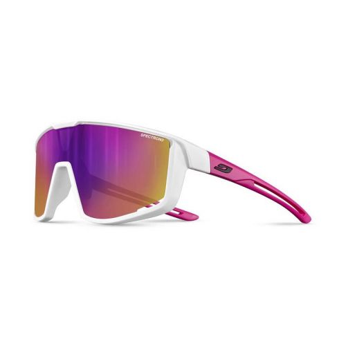 Julbo Fury S Mat Blanc Brillant Rose Spectron Cf Flash Rose