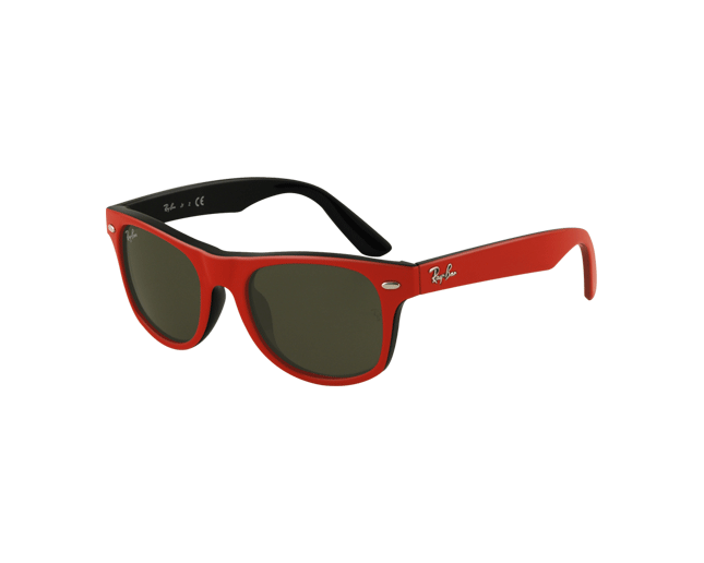 red sunglasses wayfarer