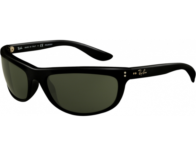 Ray-Ban Balorama II Black Crystal Green Polarized - RB4089 601/58 -  Sunglasses - IceOptic