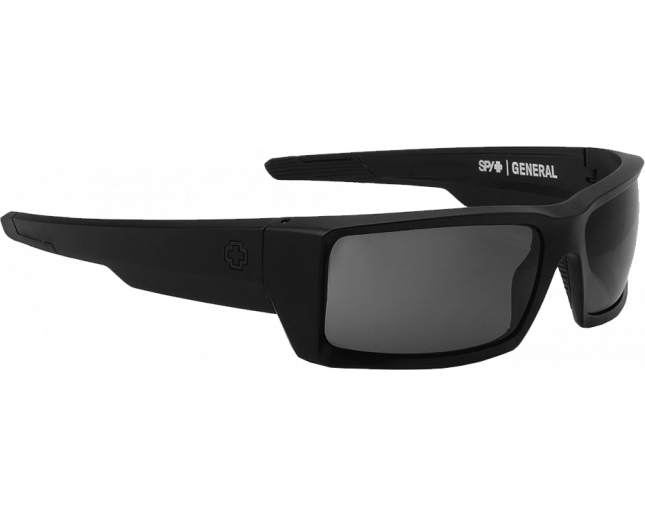 Spy General Matte Black Grey Polar 673038374135 Sunglasses IceOptic