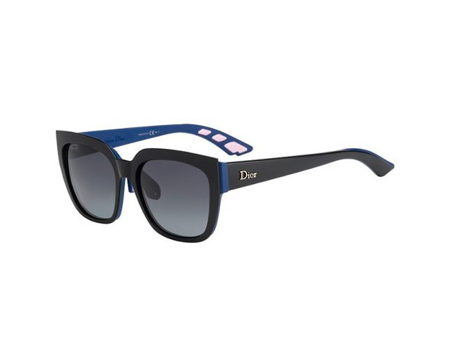 dior black and blue sunglasses