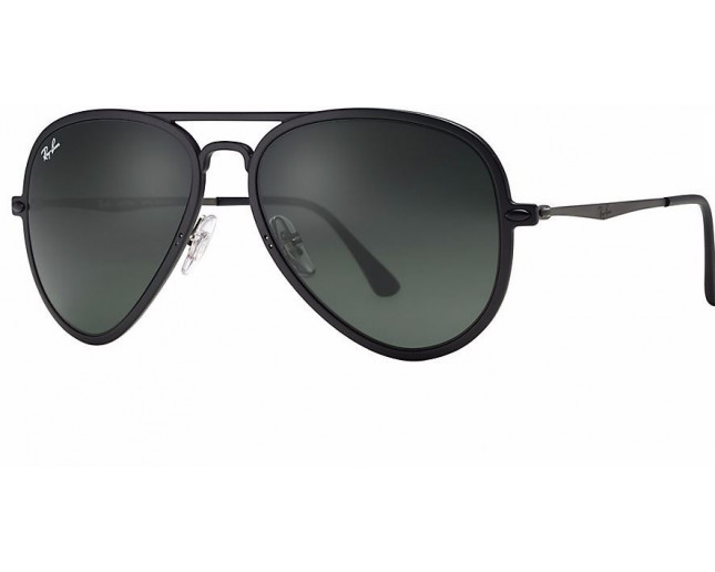 all black ray ban aviator sunglasses