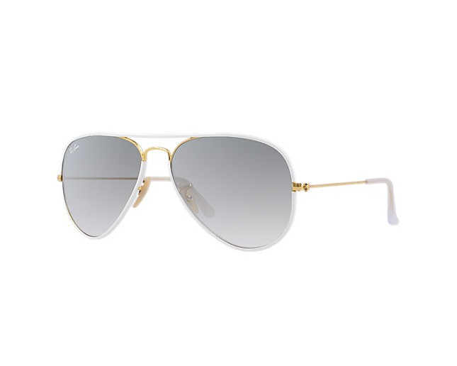 ray ban 62mm gradient lens aviator sunglasses