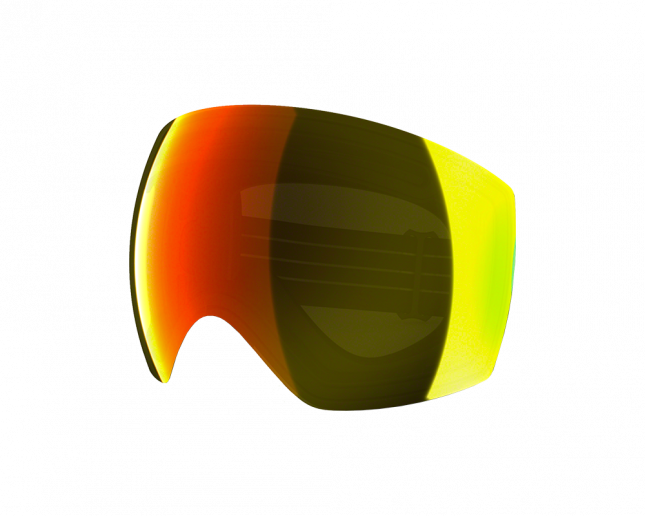Oakley Ecran Flight deck XM Fire iridium - 101-104-007 - Ski Goggles -  IceOptic