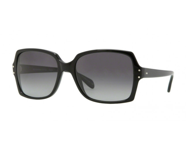 Oliver Peoples Helaine Black Plastic Polar Grey Gradient OV5202S 1005T3 ICE Sunglasses IceOptic