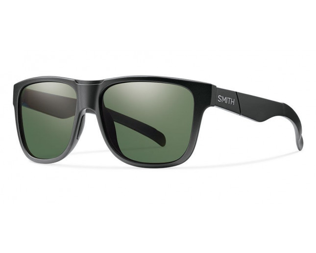 Smith Lowdown XL Matte Black-Polarized gray green - 243743 DL5