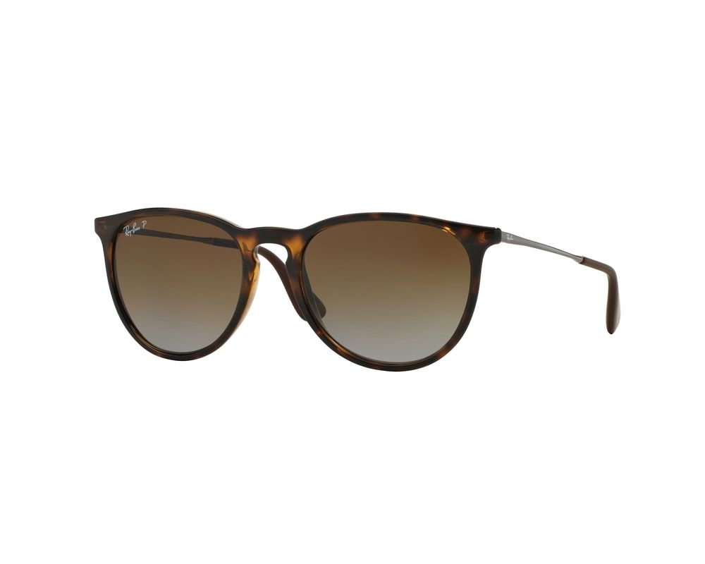 Ray Ban Erika Classic Havana Brown Gradient Polarised Rb4171 710 T5 Sunglasses Iceoptic