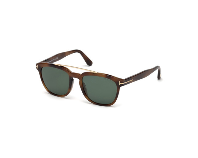 Tom Ford Holt Shiny Blonde Tortoise Green - TF0516 53N ICE - Sunglasses -  IceOptic