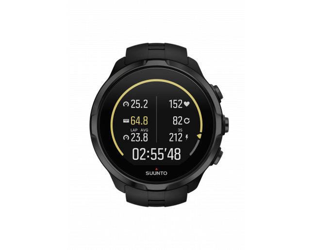 suunto spartan sport hr all black