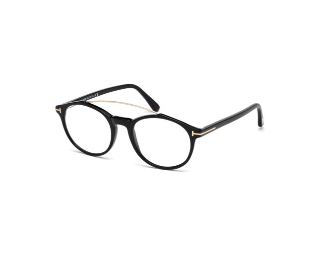 Tom Ford TF5455 Shiny Black - TF5455 001 - Eyeglasses - IceOptic