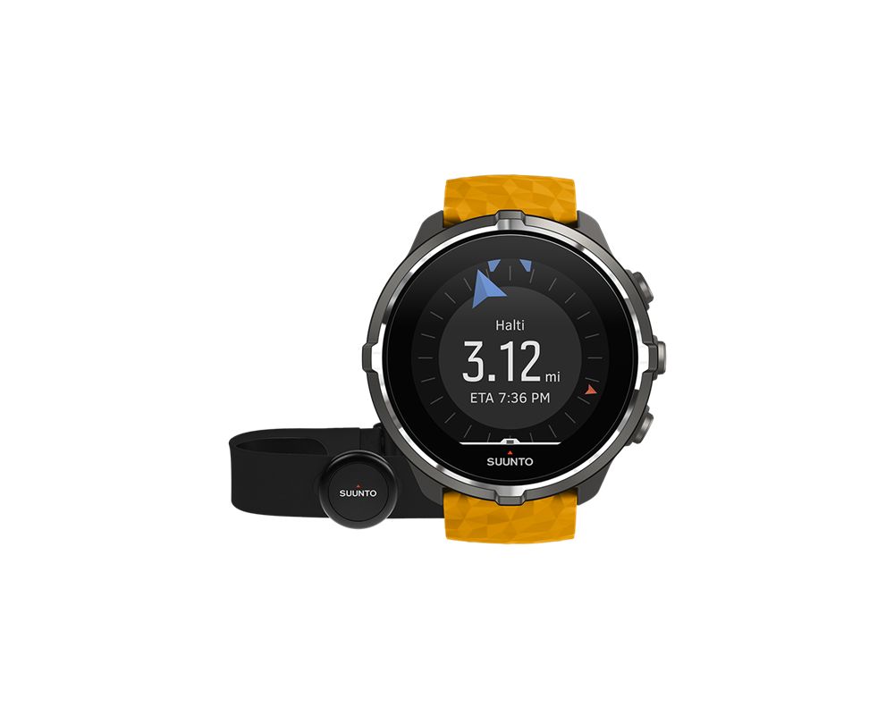 Suunto Spartan Sport Wrist Hr Baro Amber Avec Ceinture Cardio Ss Multisports Watches And Outdoor Gps Iceoptic