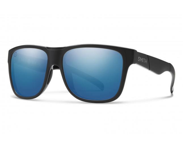 Smith Lowdown XL Matte Black Flash Blue - 243743 DL5/59QG - Lunettes de  soleil - IceOptic