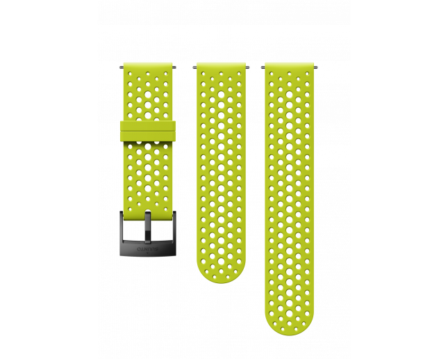 Suunto Bracelet Lime/Black S+M Silicone Strap 24MM Athletic 1