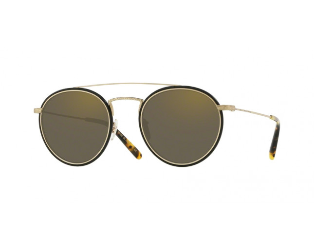 Oliver Peoples Ellice Soft Gold Grey Goldstone - OV1235ST 503539 o -  Sunglasses - IceOptic