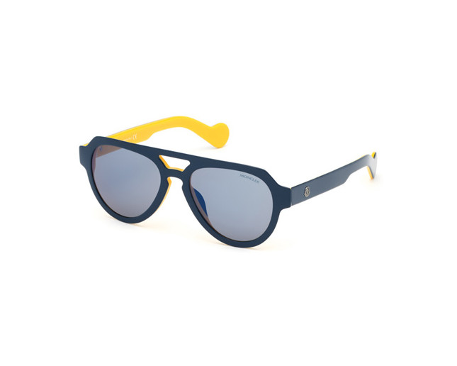 Moncler Ml0094 Blue Yellow Ml0094 92x Ice Sunglasses Iceoptic 0279