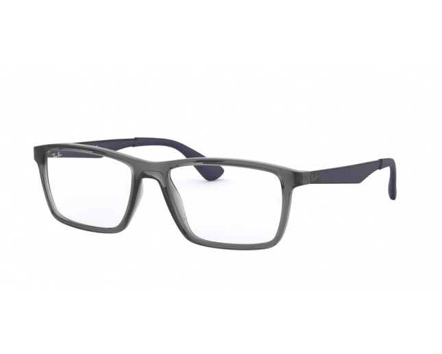 Ray Ban RX7056 Transparent Grey RX7056 5814 Eyeglasses IceOptic