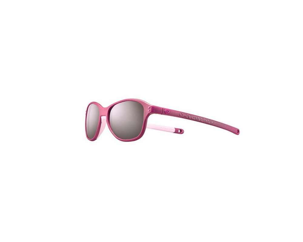 Julbo Lunette De Soleil Bebe Boomerang Prune Rose Spectron 3 Flash Argent J Sunglasses Iceoptic