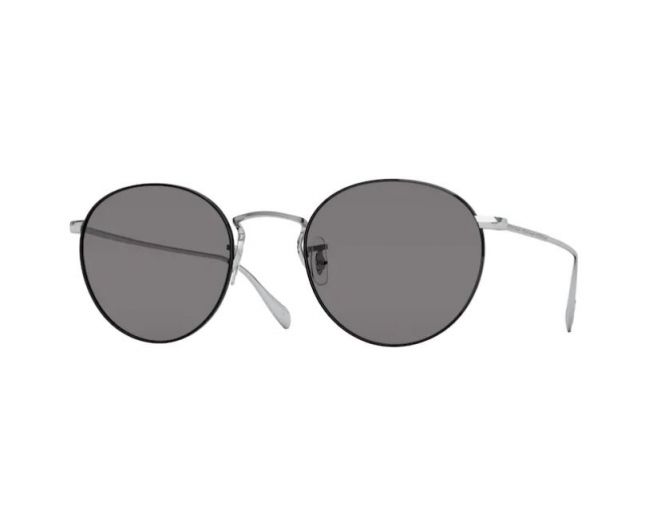 Oliver Peoples Colridge Sun Silver Black Carbon Grey - OV1186S 5306R5 - Oliver  Peoples Sunglasses - IceOptic