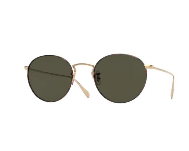 Oliver Peoples Colridge Sun Gold Tortoise G15 - OV1186S 530552 - Oliver  Peoples Sunglasses - IceOptic