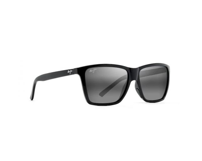 Maui Jim CRUZEM Noir Brillant Gris Neutre Polarized 864 02 Lunettes de soleil IceOptic