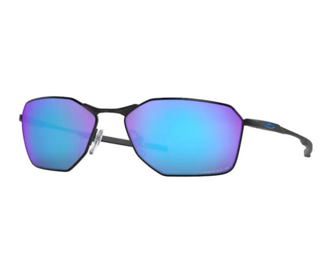 Oakley Savitar Satin Black-Prizm Sapphire Polarized - OO6047-05 -  Sunglasses - IceOptic