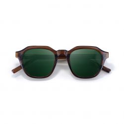 Moken Eyewear Milton Brown Green Polarized