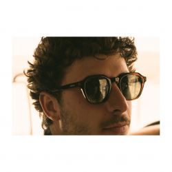 Moken Eyewear Milton Brown Green Polarized