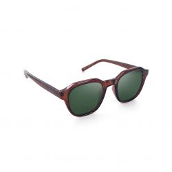 Moken Eyewear Milton Brown Green Polarized