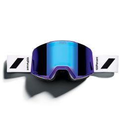 100% Masque NORG Hiper White - Mirror Violet Lens