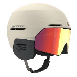 GOOFF Casque de ski Xtreme avec visière - Casque de ski avec lunettes de ski  - Ventilation utilisable