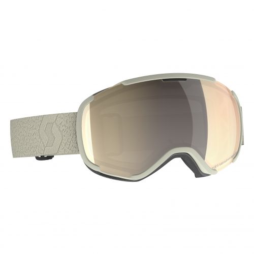 Scott Masque de Ski Faze II LS White Light Sensitive Bronze Chrome -  271815-WHIT-LBC - Masques de Ski - IceOptic