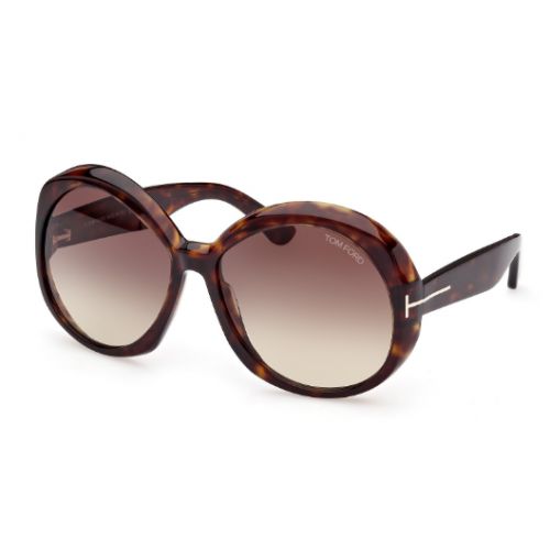 Tom Ford Annabelle Tortoise - Smoke Grey