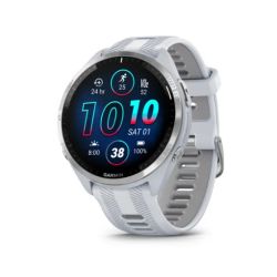 Garmin Forerunner 965 Titane Blanc et Gris