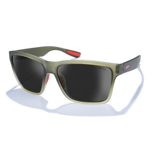 Zeal Optic Mason Plant Based Olive Fade - Dark Grey Polarized