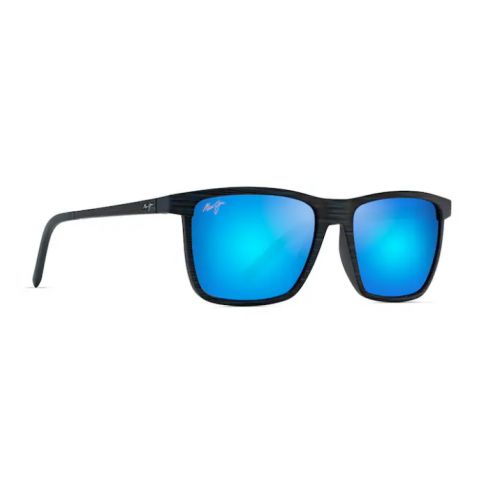 Maui Jim One Way Dark Navy Stripe - Blue Hawaii