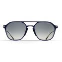 Brett Vic Sun Acetate Blue Silver Inox