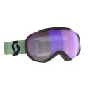 Scott Masque de Ski Faze II LS Soft Green/black Light Sensitive Blue Chrome