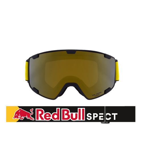 Red Bull Masque de Ski Spect PARK White GOld Snow Mirror Orange W -  PARK-005 - Masques de Ski - IceOptic