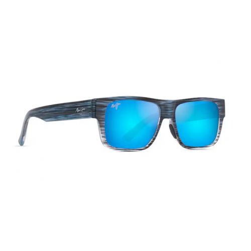 Maui Jim Keahi Blue Stripe - Blue Hawaii Polarized Lenses