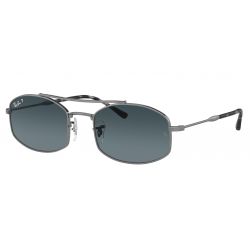 Ray-Ban RB3719 Gunmetal - Blue Gradient Polar