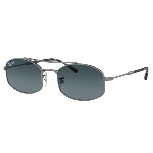 Ray-Ban RB3719 Gunmetal - Blue Gradient Polar