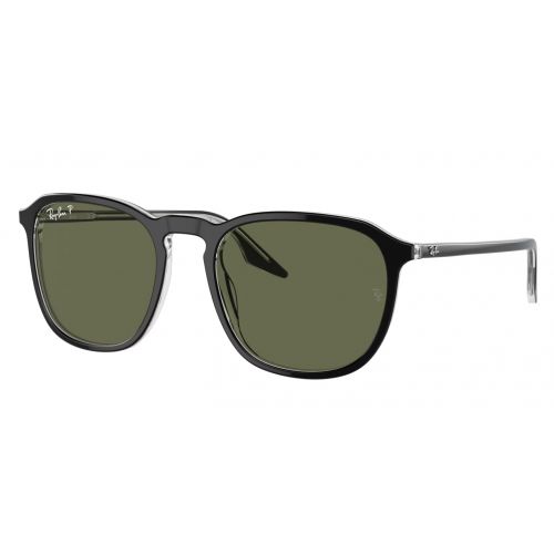 Ray-ban Mega Hawkeye RB0298S Havana On Transparent Brown Polarized 1292M2  Sunglasses for Men, Women