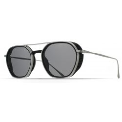 Brett Spitfire Sun Matte Black/Grey - Grey Polarized Lenses