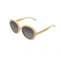 Komono Misty Marshmallow Gold - Grey Polarized Lenses 