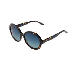 Komono Misty Havana Prism Rose Gold - Blue Polarized Lenses 