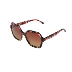 Komono Iggy Havana Candy Rose Gold - Borwn Polarized lenses