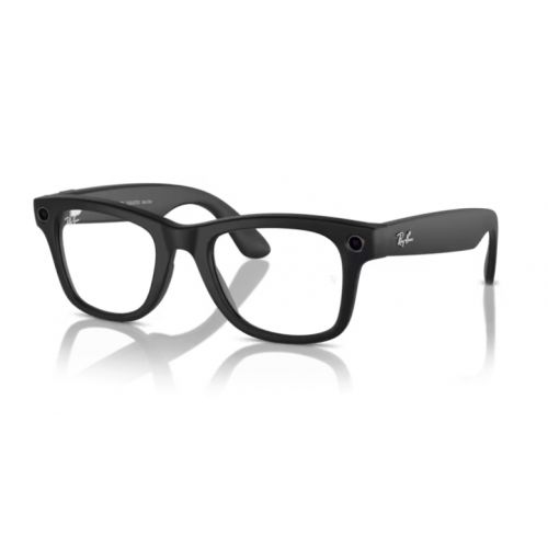 Ray-ban Meta Wayfarer Matte Black - G15 Green Photochromique 0-3