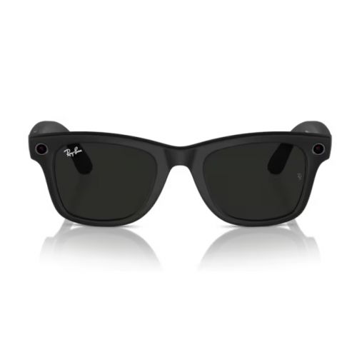 Ray-Ban Meta Wayfarer Matte Black - G15 Green Photochromique 0-3