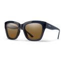 Smith Sway French Navy Crystal Chromapop Polarized Brown Cat.3