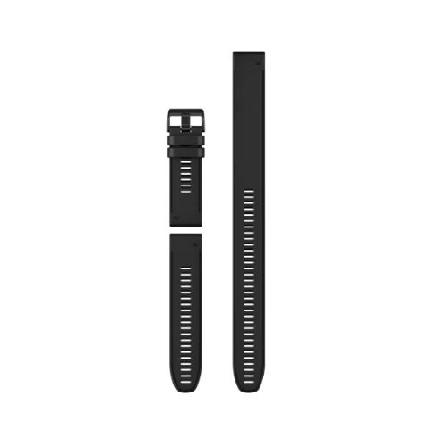 Garmin Bracelet Fénix QuickFit Silicone Noir - 26mm - PLONGEE